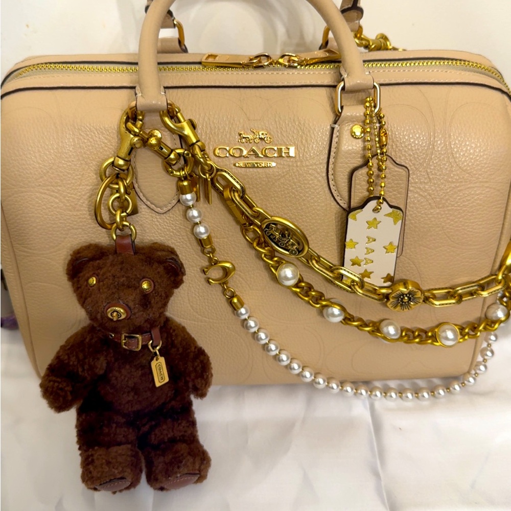 SOLD Coach Shearling Bear